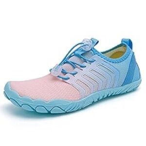 Light Blue and Pink Women's Sneakers